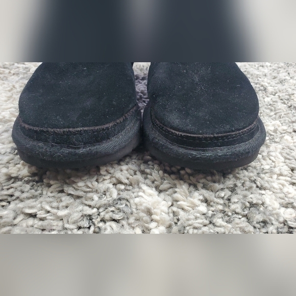 UGG Neumel ll Unisex Boots Velvet Black Size 2 Little Kid - Picture 6 of 11